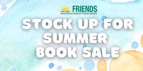 Friends Book Sale at Bon Air Library