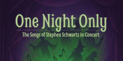 One Night Only - The Songs of Stephen Schwartz