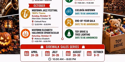Midtown Elizabeth 2026 Events