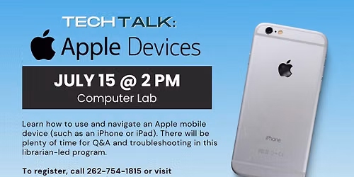 Tech Talk: Apple Devices (iPhone\/iPad)
