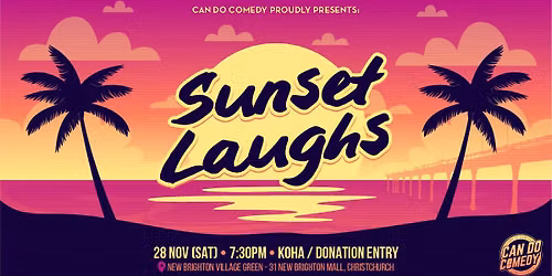 Sunset Laughs @ New Brighton Village Green