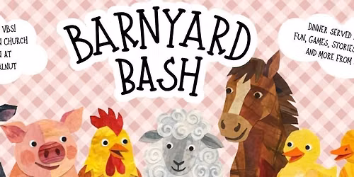 Barnyard Bash VBS at First Christian