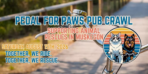 Pedal For Paws Pub Crawl 2026