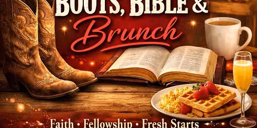 Ruby Crown Builders Boots, Bible and Brunch