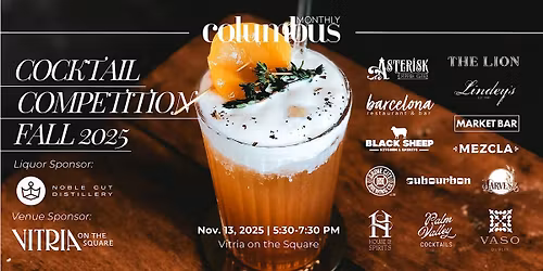 Columbus Monthly Fall Cocktail Competition