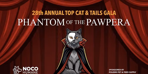 Top Cat & Tails Gala: Phantom of the Pawpera