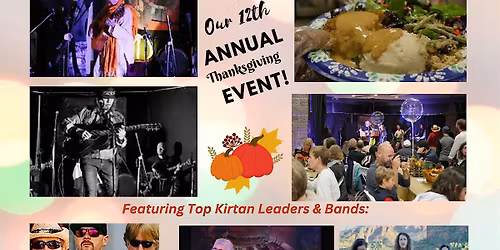 Free Vegetarian Thanksgiving Dinner\/Kirtan Concert