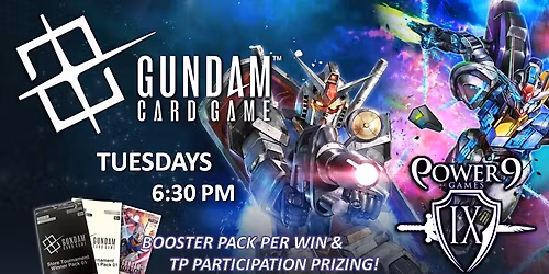 Gundam TCG Tuesdays!