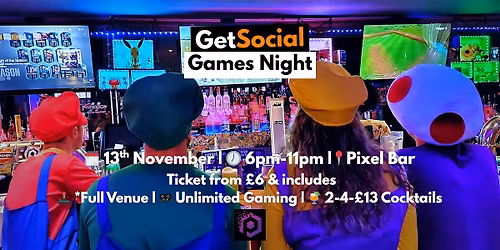 Leeds Young Professionals Games Night | Meet New People (20s-40s)