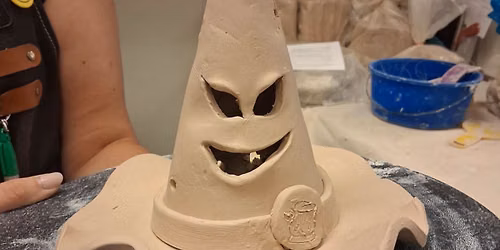 Clay Witch Hat Lanterns