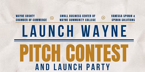 Launch Wayne Pitch Contest & Launch Party