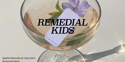 Remedial Kids: playful academic lectures for the culturally curious