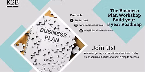 Wedbiz Masterclass Series: The Business Plan Workshop |A five year Map