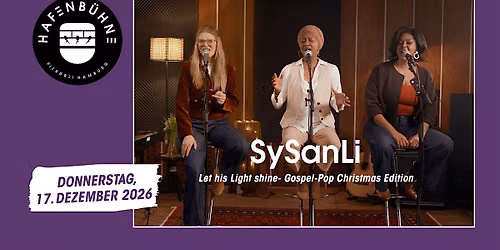 SySanLi - Let his Light shine- Gospel-Pop Christmas Edition