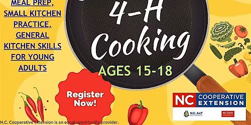 Cooking With Jackson County - AGES 15-18
