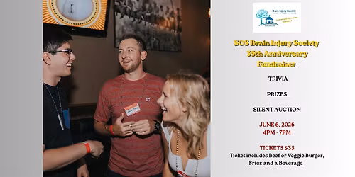 SOS Brain Injury Society 35th Anniversary Fundraiser