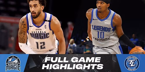 Parking Texas Legends at Osceola Magic