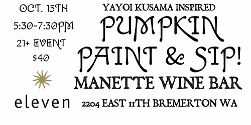 Pumpkin Paint & Sip