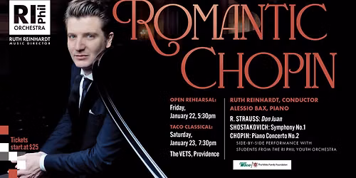 RI Phil TACO Classical Concert - Romantic Chopin