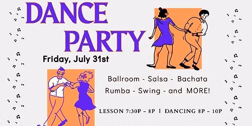 Dance Party w\/ The Clarksville Dance Club