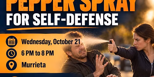 Pepper Spray For Self-Defense