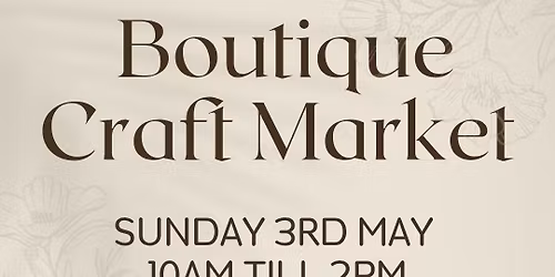 Boutique Craft Market