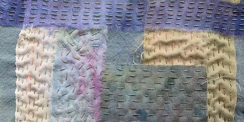 Mindful Stitching, Slow Stitching, Boro with Alex Hall on Saturday 11th October, 2025 10.30 - 1.30pm