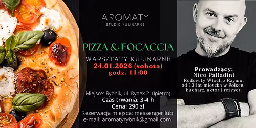 PIZZA & FOCACCIA - warsztaty kulinarne