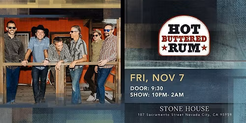 Hot Buttered Rum @ Stone House