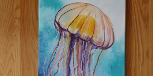 Jelly Fish Painting Workshop\ud83e\udebc