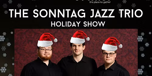 The Sonntag Jazz Trio Holiday Show- LIVE at Birdies! 12\/12