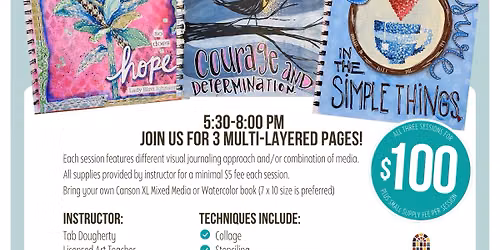 Mixed Media Art Journaling Workshop