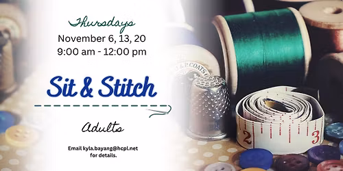 Sit & Stitch