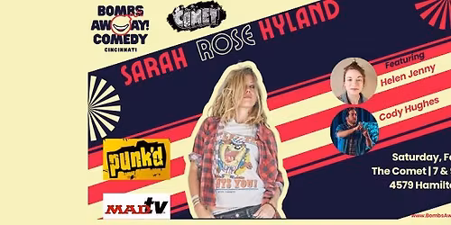 Comedy At The Comet | SARAH ROSE HYLAND