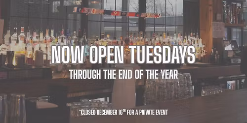 Tin Cup Social Open Tuesdays For The Holidays