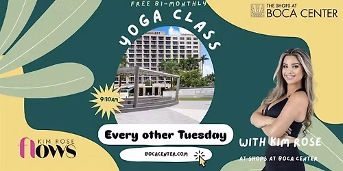 Free Community Yoga at Boca Center