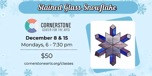 Stained Glass Snowflake