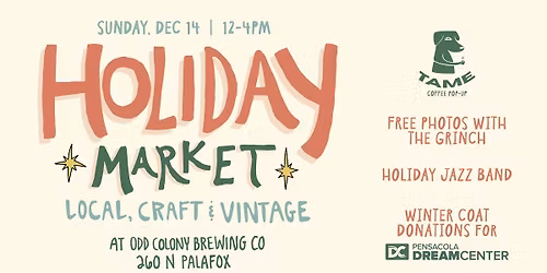 Craft & Vintage HOLIDAY MARKET at Odd Colony