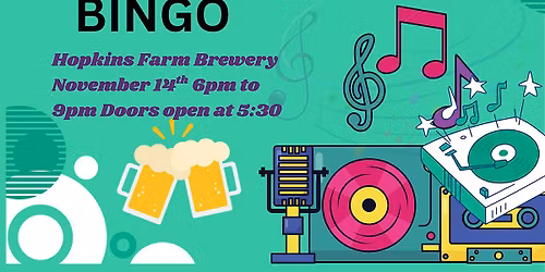 Purrs & Pints: A Music Bingo Night
