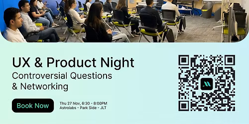 UX and Product Night: Controversial Questions and Networking