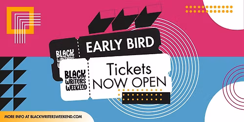 Black Writers Weekend 2026