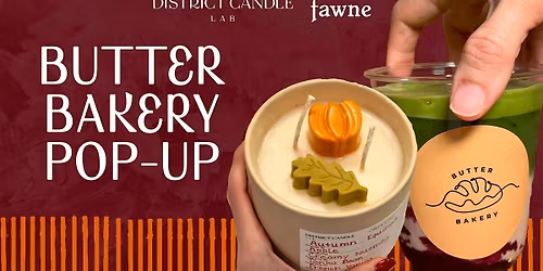 Butter Bakery Pop-Up at District Candle Lab