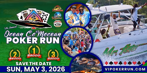 5th Annual Ocean Co'Mocean Poker Run 2026