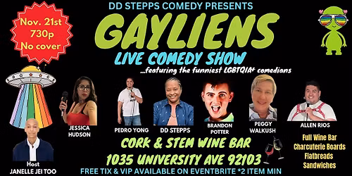 Gayliens Live Comedy Show