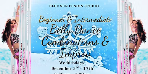 Beginner & Intermediate Belly Dance Combinations & Improv