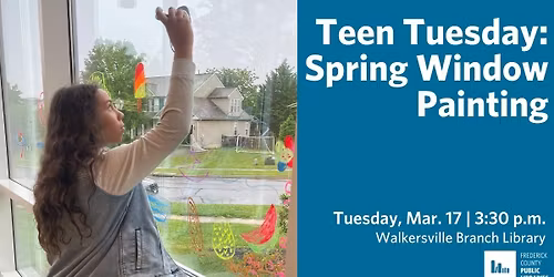 Teen Tuesday: Spring Window Painting