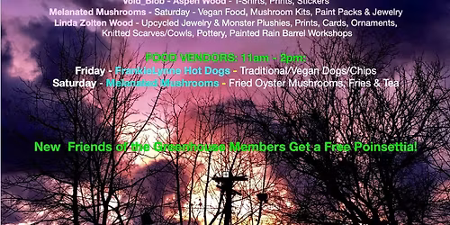 Poinsettia & Sustainable Arts Sale