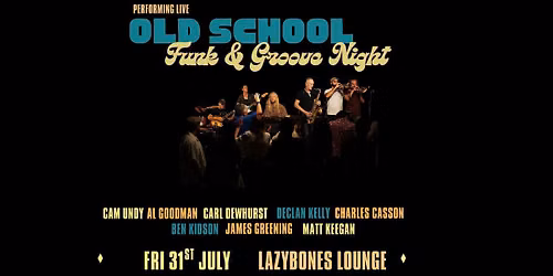 Old School Funk and Groove Night
