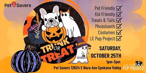 Trunk or Treat Event with LCPP at Pet Savers