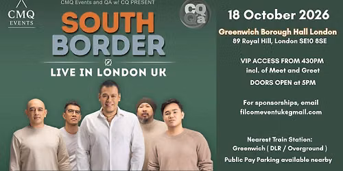 SOUTH BORDER LIVE IN LONDON